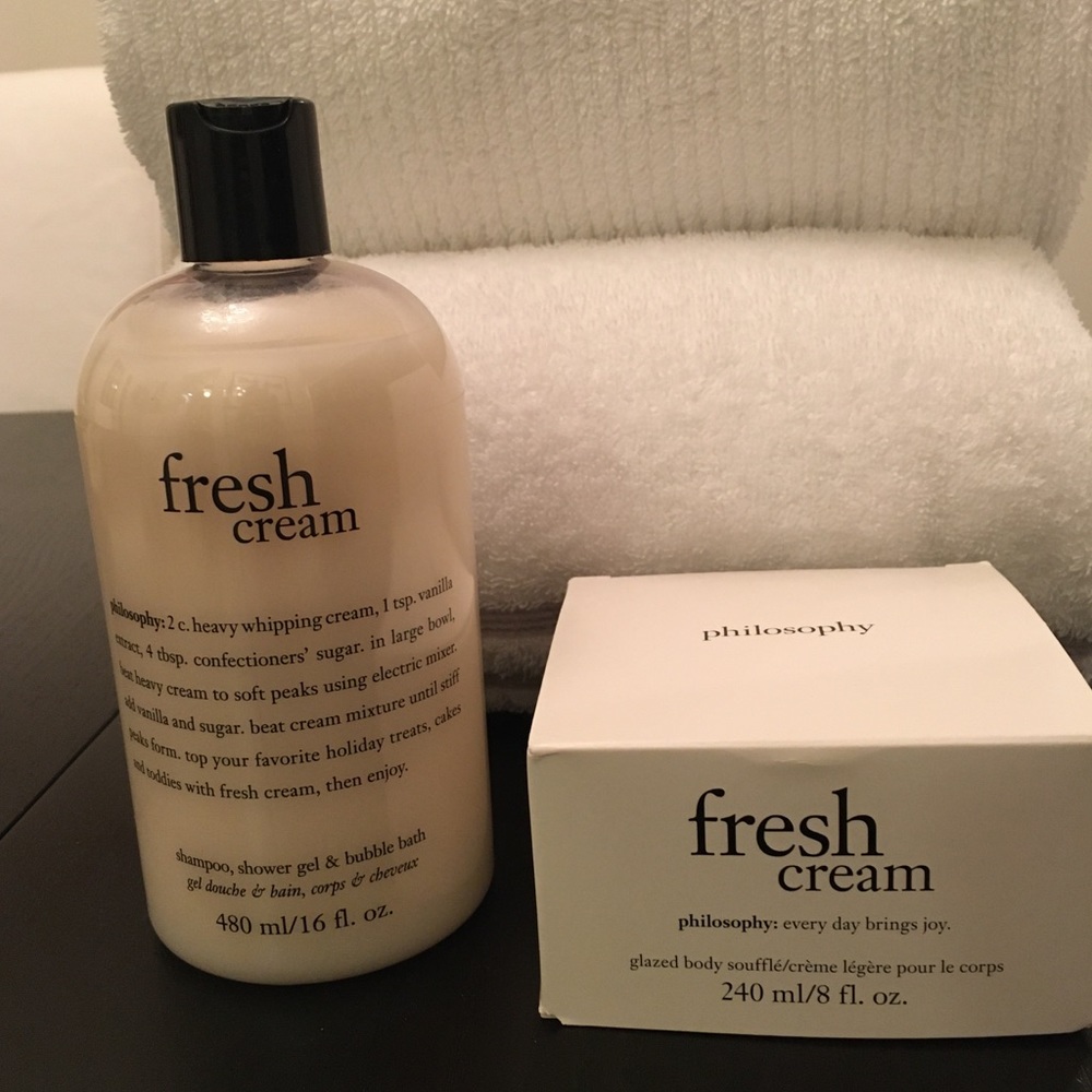 Philosophy fresh cream set